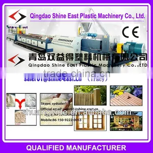Wood Plastic Fencing Machine / Plastic Machine Extruder thumbnail-1