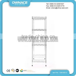 Household Kitchen Chrome Metal Wire Shelving thumbnail-3