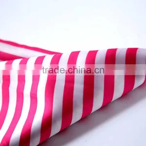 Fabric Wholesale Latest Design 96 Polyester 4 Spandex Fabric Pongee Waterproof Stripe Fabric Price per Yard thumbnail-1