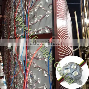 IPixel Led Rgb Led Lighting 30mm Flat Led String UCS1903IC Clear Lens thumbnail-2
