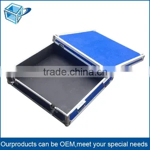Small MOQ 1 pc Customized Outdoor Aluminum Profile Wooden Flight Case With Wheels thumbnail-5