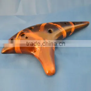12 Hole Ocarina Gold thumbnail-2
