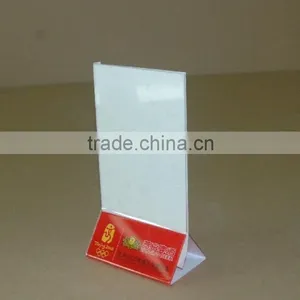 Acrylic Double Side Menu Holder Wholesaler thumbnail-2