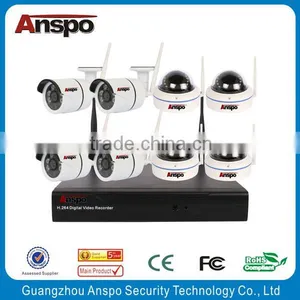 1.0MP Dome Wifi & Bullert Wireless Camera Kits thumbnail-1