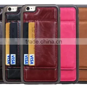 2015 New Arrival Hot Selling Leather Case for Iphone6, for Iphone6 Pink Housing thumbnail-2