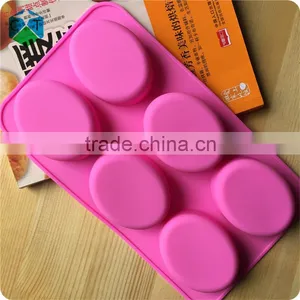 CTBED129 Handmade Soap Mold Flexible Rectangular Soap Silicone Mold Candle Making for Homemade Soap Craft thumbnail-1