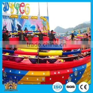 [China Factory] Direct Manufacturer Whirligig Amusement Park Disco Tagada / Crazy Wave Rides thumbnail-1
