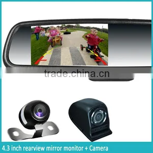 GERMID Car Mirror Monitor Drive With 4.3 Inch Screen thumbnail-1