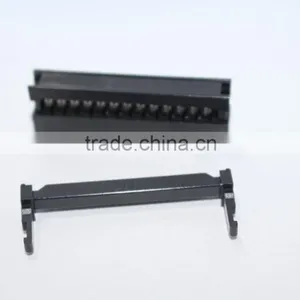 IDC Socket 2.54mm Flat Cable Black 26pin thumbnail-2