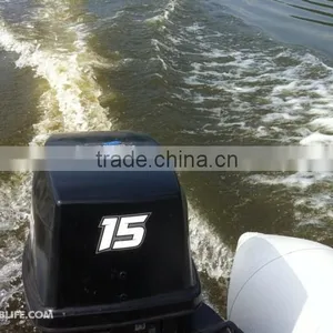 One Cylinder Small Outboard Motor 15hp With CE Certificate thumbnail-2
