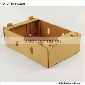 Custom Vegetable Fruit Box, Vegetal Cardboard Box, White Cardboard Tray Box thumbnail-1