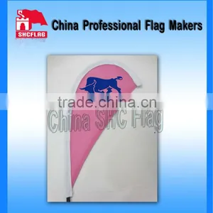 Indoor Banner Decorative Beach Flag With Fiberglass Rod thumbnail-1