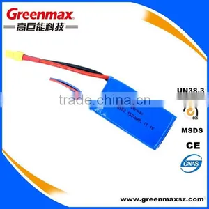 11.1V 1500mah Rehargeable Li-polymer Battery thumbnail-4