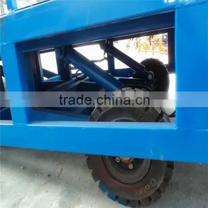 7.5T Hydraulic Mobile Forklift Loading Ramps/container Dock Ramp Lift thumbnail-5
