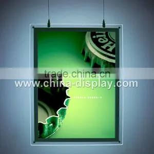 Advertising Simple Display Sign Board Indoor Light Sign Frameless Led Light Display thumbnail-1