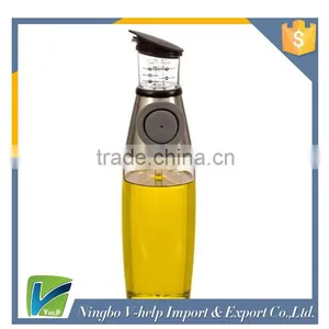 Oil-Vinegar Bottle/Dispenser With Measured Top for Controlled Pouring thumbnail-2