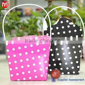 Disposable 16oz Paper Meal Box With Plastic Handle thumbnail-1