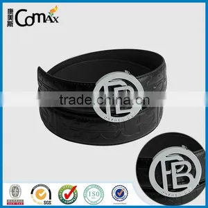 Hollow Round Metal Custom Belt Buckle With Engraved Logo thumbnail-4