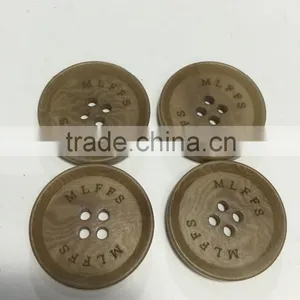 Custom Laser Logo Corozo Nut Buttons thumbnail-1