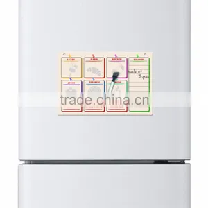 Weekly Planner Flexible Magnetic Fridge Whiteboard With FreePens thumbnail-1