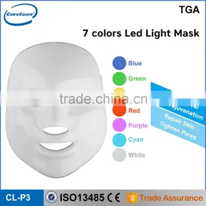 Skin Rejuvenation Skin Rejuvenation Therapy Photodynamics Pdt New 7 Colors Led Photon Facial Mask Acne Removal thumbnail-1