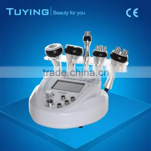 CE Approved 5 in 1 Strong Energy Shock Wave Cavitation rf Slimming Machine for Sale thumbnail-1