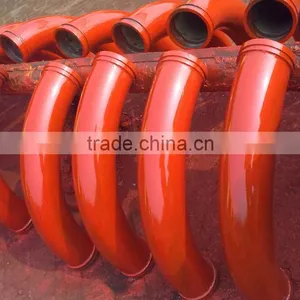 DN 125 R275 90D Concrete Pump Cast Steel Elbow thumbnail-6
