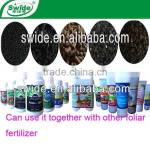 100% Water Soluble High Quality Seaweed Extract Fertilizer Powder/Flake thumbnail-3
