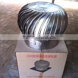 Wind-driven Self Running Automatic Turbine Roof Fan thumbnail-3