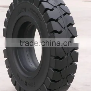 Hot Sale Solid Rubber Tyres 23x9-10 Non Marking Tyres for Industrial Vehicles From China Supplier thumbnail-4