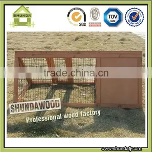 Luxury Small Wooden Rabbit Hutch thumbnail-3