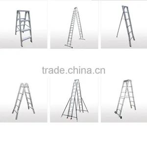 Aluminum Alloy Ashape Telescopic Extension Folding Step Ladder thumbnail-5