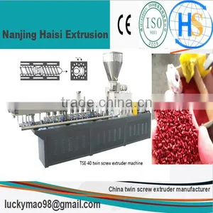 Haisi Cold Feed Rubber Twin Screw Extruder Machine With High Output thumbnail-1