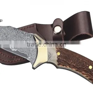 Camping Knife Application and Damascus Knives Hunting Knife thumbnail-3
