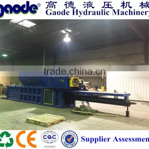 HPM-1000 PLC Scrap Automatic Paper Baler thumbnail-1