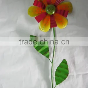 Garden Decoration Flower Stakes Decorative Flower Stake Metal Flower Stake Flower Garden Decoration Stake Flower Pick thumbnail-6
