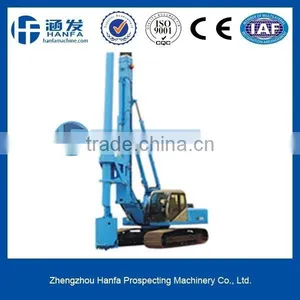 HF856A Rotary Drilling Rig Rotary Drilling Machine for Piling Foundation Piling Rig thumbnail-1