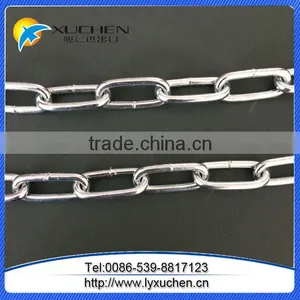 Good Galvanized Mild Steel Link Chain Welded Link Chain Linyi Factory thumbnail-2