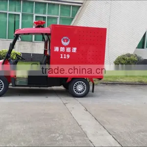 High Quality 4 Wheel New Electric Fire Fighting Utility Mini Cars CE Approved thumbnail-5