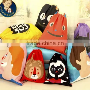 190T Polyester Folding Tote Bag thumbnail-4