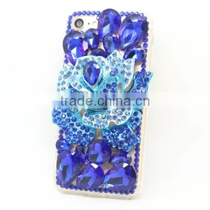 pc + Tpu Phone Case Diamond Sticker Phone Shell for Iphone 7 thumbnail-1