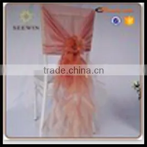Hot Sale Chair Sash Ruffled Chaivari With Curl thumbnail-2
