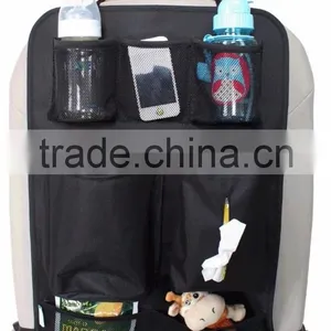 Backseat Organizer for Kids Car Back Seat Organizer With Tissue Holder and Removable Pocket thumbnail-4