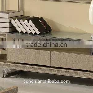 Hot Selling Royal Luxury Living Room/hotel Furniture tv Wall Units thumbnail-4