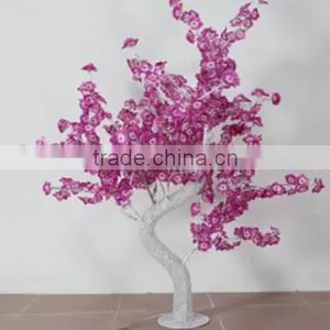 Home Garden Decorative 150cm Height Outdoor Artificial Red Flashing LED Solar Lighted up Trees EDS06 1415 thumbnail-4