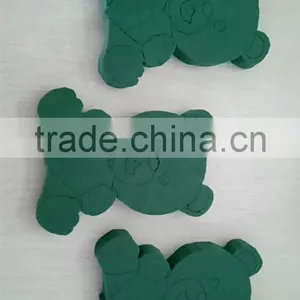 2D Bear Animal Shape Floral Foam Wholesale thumbnail-1