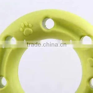 TPR Pet Toy Hollow Ring With Paw Patterns Hot Sale Dog Toy thumbnail-3
