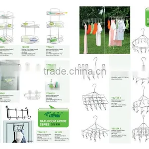 HIGH QUALITY Clothes Hangers,multifunctional Hangers,dry Hangers 12 Sets of Clips YZ2141S thumbnail-5