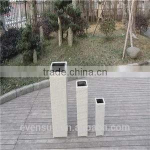 2015 3pcs Rattan Garden Flowerpot Set thumbnail-1