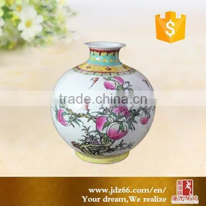 Hot Selling Painting Designs Small Ceramic Flower Vase thumbnail-1